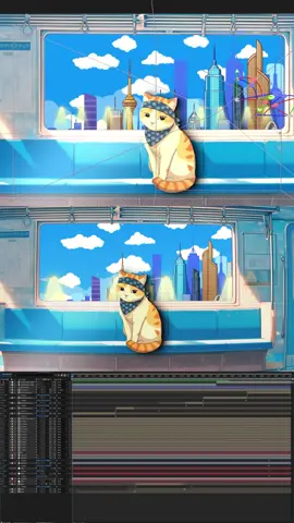 Работа с 3д камерой *Подробней разберу этот ролик в моем ТГ канале, там же вы можете найти все полезные материалы (проги, плагины, луты) #Aftereffects #DaVinciResolve #CapCut #монтаж #видеомонтаж