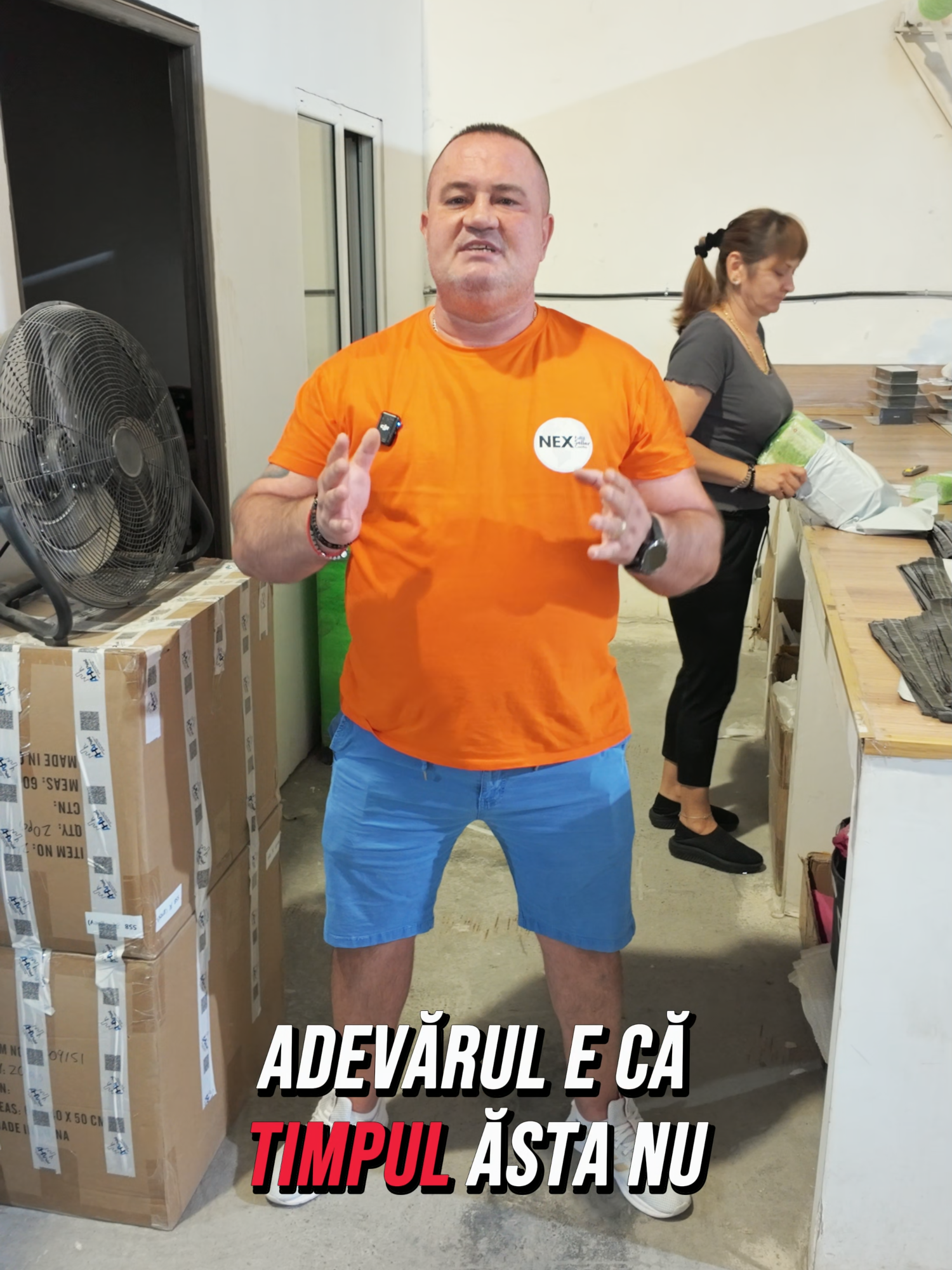 Timpul pierdut cu colete nu se mai întoarce. ⏳ Folosește fulfillment și câștigă libertate. 🚀 #business #eMAG #cursuri #cursurionline #success #ecommerce #NEX