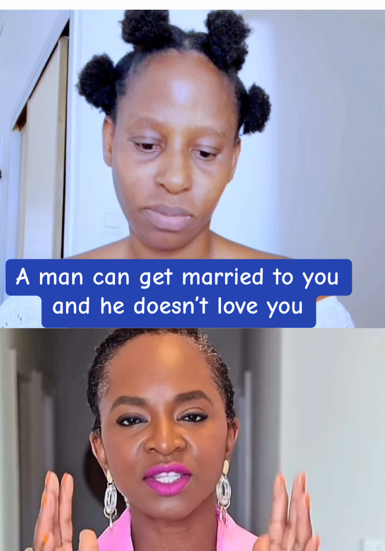 Ladies listen to this truth  A man can get married to you and he doesn’t love you #marriage #women #advice 