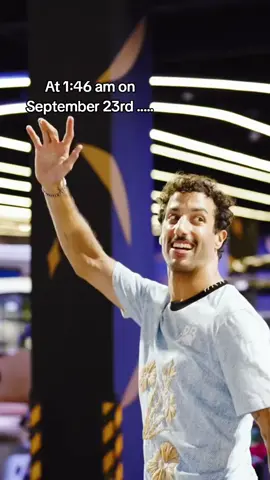 At 1:46 am on September 23rd 2024....😔 #danielricciardo3 #dr3 #danielricciardo #dannyric #f1tiktok 