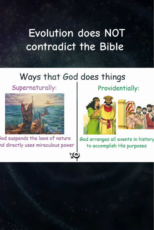Evolution does NOT contradict the Bible 