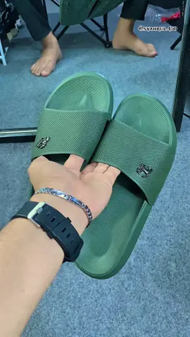 Sandal selop pria karet kekinian anti slip #sandalkekinian  #sandalkaret  #antislip 