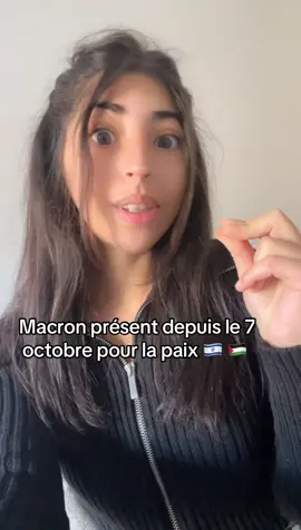 Macron présent depuis le 7 octobre pour la paix @Emmanuel Macron bravo pour ce courage 🇵🇸 #actu #macron #politique #geopolitique #ensembles 
