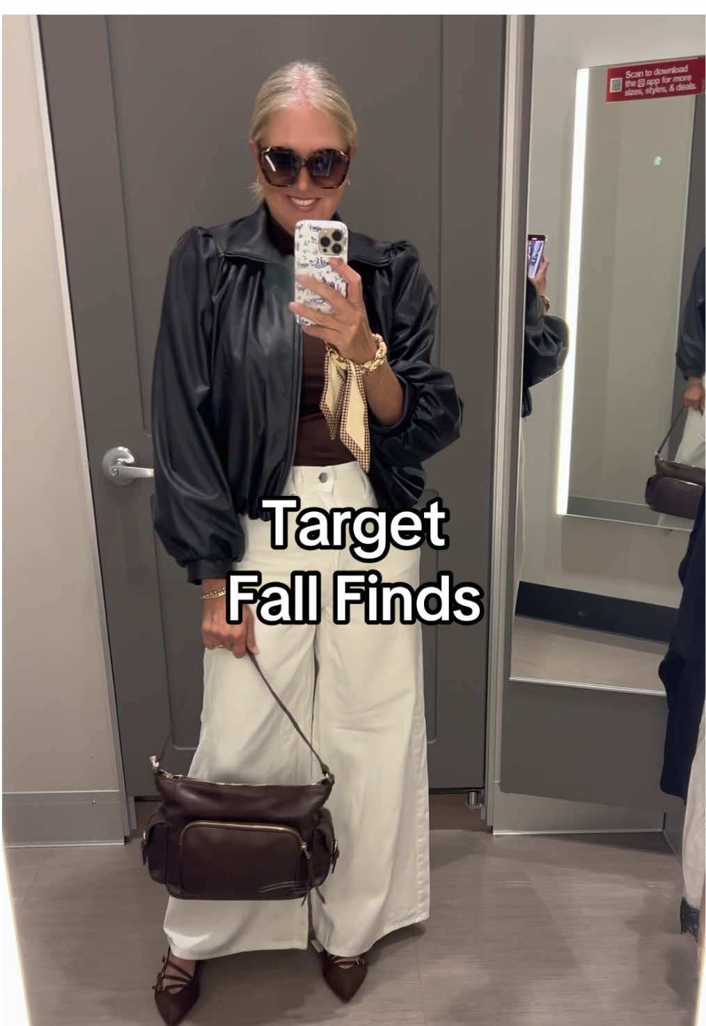 Target for Fall🍁 SHOP these pieces with the link in my bio!!  #targetfinds #over50club #fallstyle #howtostyle 