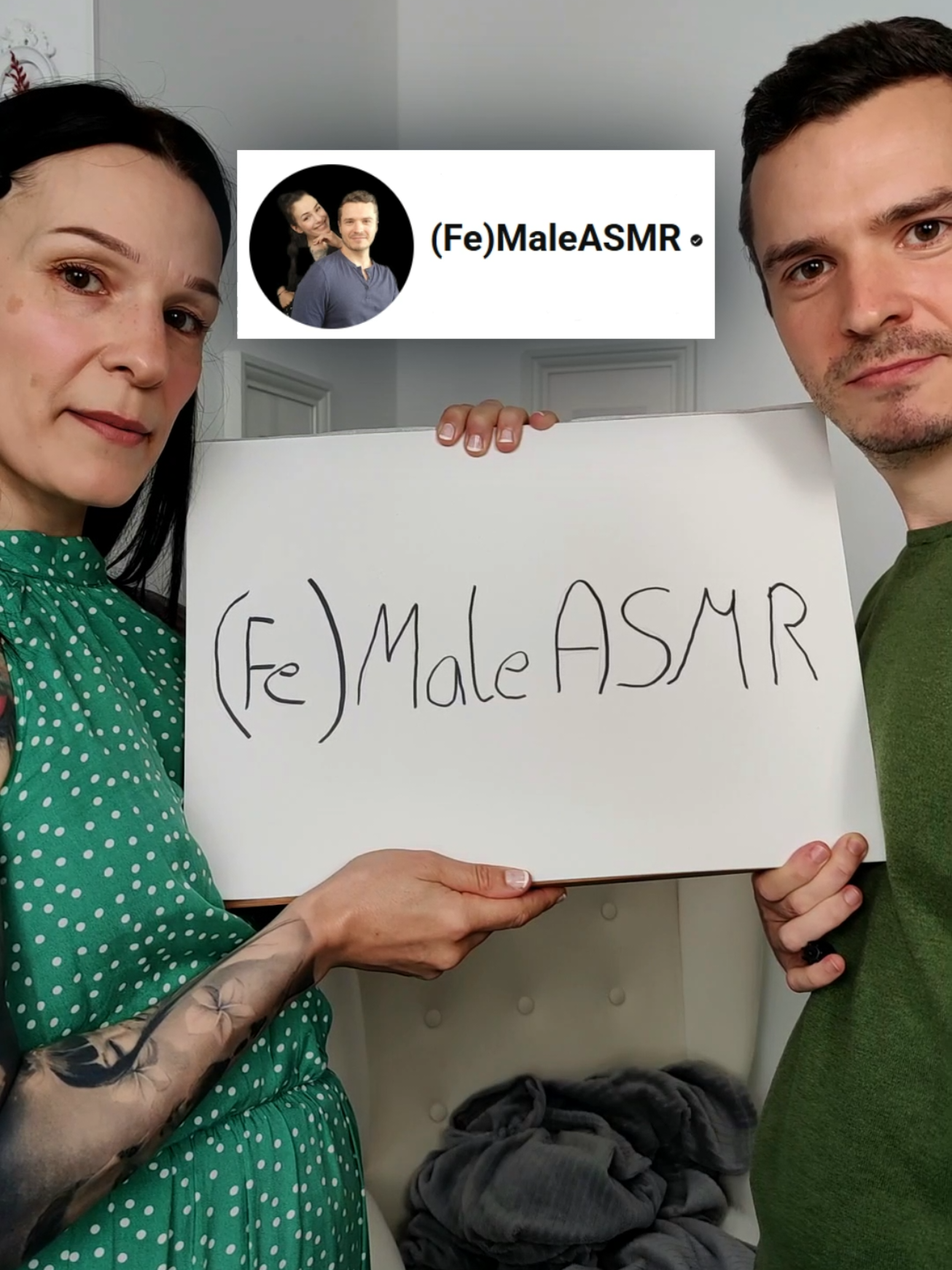 (Fe)MaleASMR on YT for long ASMR videos #asmr #asmrvideo 
