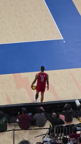 Gabi Garcia with an ace to end the game! 🇺🇸 #usavolleyball #fivb #volleyball @USA Volleyball 