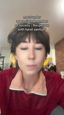 to those with hand sanitizer in your bag - I salute you 