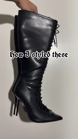 @Fashion Nova dagger boots 🗡️ #outfitinspo #darkfashion #fyp #foryou #fashioninspo 