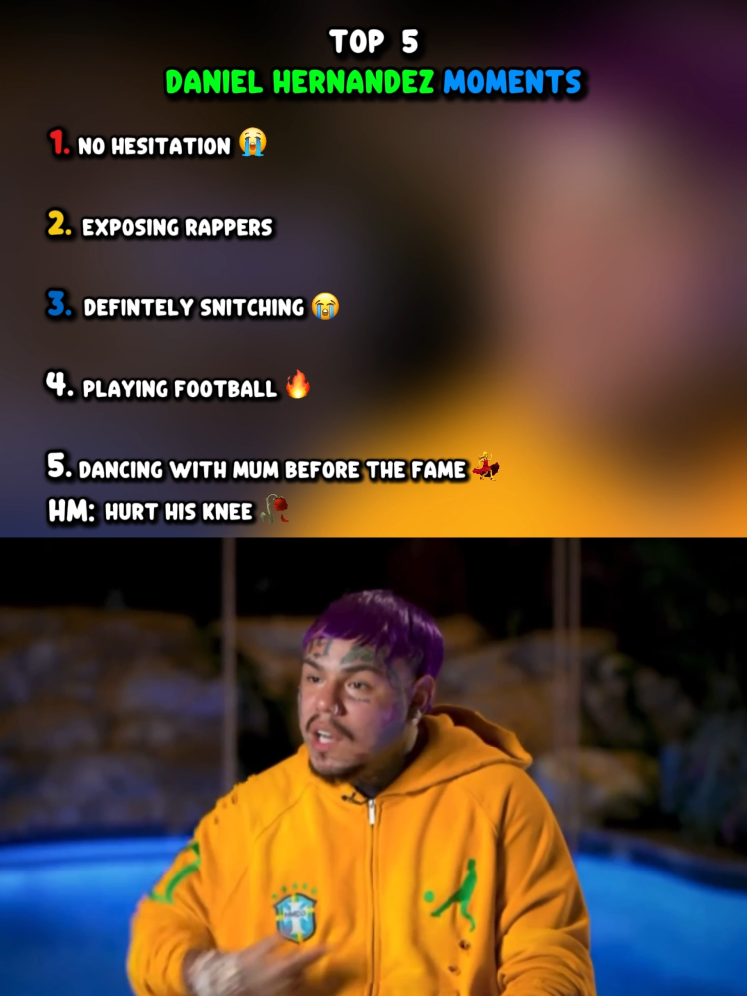 6ix9ine can't be real bro😭 #6ix9ine #djvlad #blowup