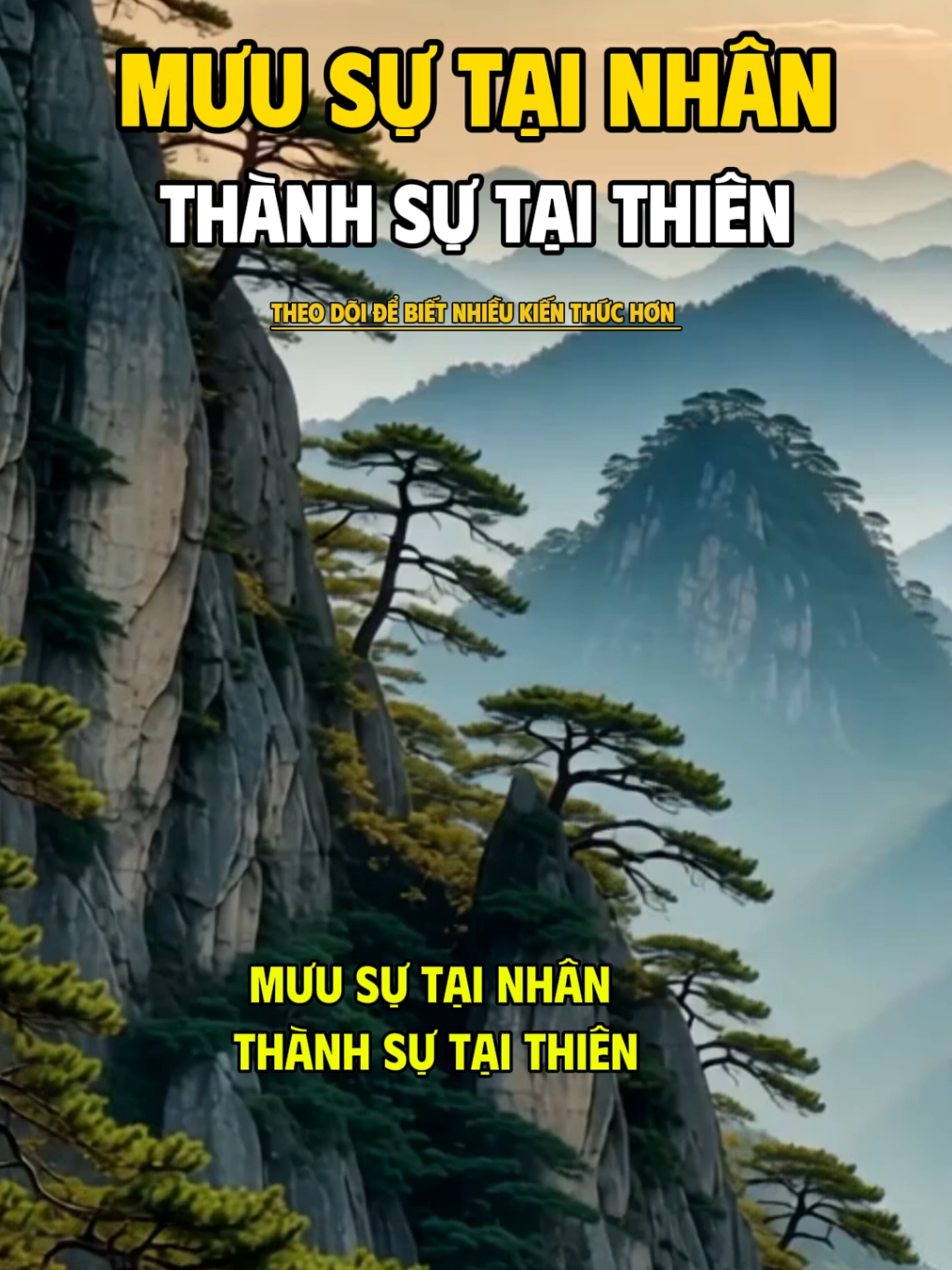 Mọi chuyện trời đã quyết định. Thành hay bại một phần cũng là ý trời.  #trending #conhanday #viral #trietlycuocsong 