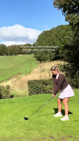 Everything I could have done wrong… I did wrong.  A top, a duff, a thin, a shank… or two 🤣  It gets worst before it gets better 🤷🏼‍♀️🤷🏼‍♀️🤣🤣