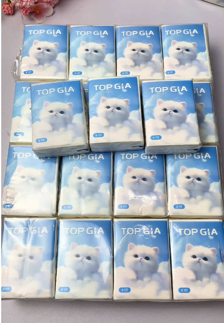 Khăn giấy Topgia mini nhỏ gọn #phuonggiadung107 #khangiaytopgia #khangiaybotui #khangiaymini 