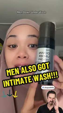 Men Intimate Down Under Wash will help to minimize those unpleasant sweat odours and non irritating to skin👍 #tiktokshopsg #intimatewash #intimatecare #menscare #CreateToWin 