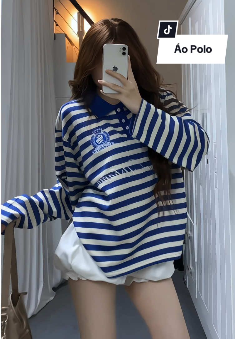 Áo polo kẻ sọc nam nữ #steveurbania #aopolo #aopolonamnu #thaosuneo #xuhuong 