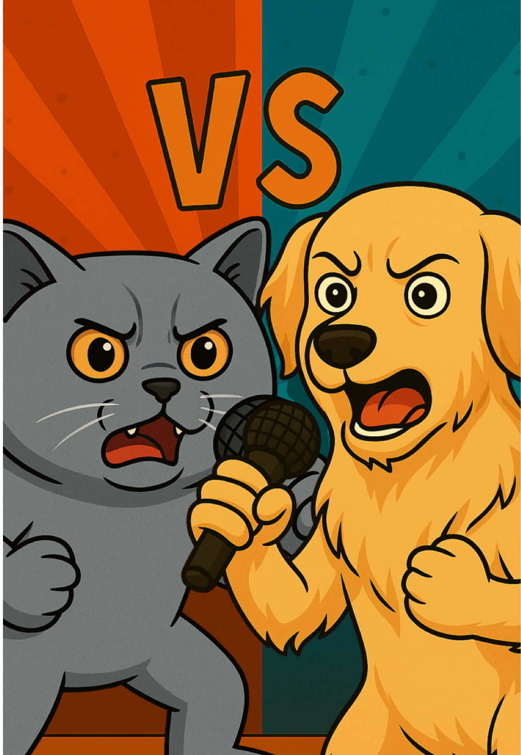 Chat vs Chien 🐶🐱 Vous êtes pour qui ? #battlerap #parodie #chat #chien #rapfr 