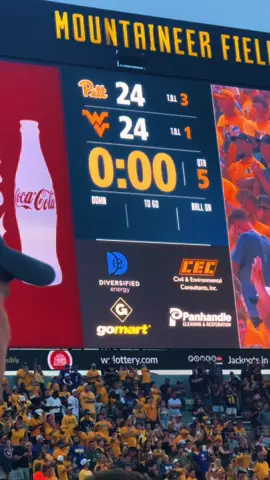 Pitt showed up… and still left empty-handed. WVU packed the dub and the better tailgate. 💛💙 #HailWV #Big12 #wvufootball #moonshine #Backtardbrawl 