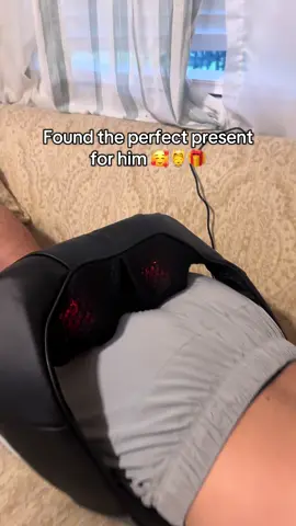 I know it’s early for Christmas but … #bodymassager #heatedmassager #christmasgiftforhim #backpainrelief #neckpainrelief 