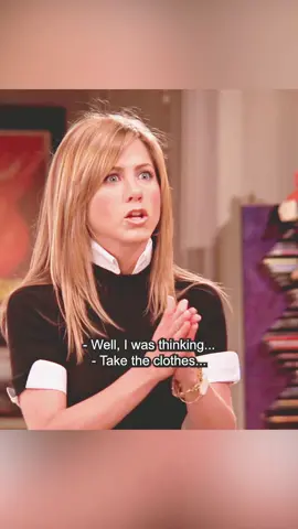 A thousand dollars changes Rachel and Ross’s attitude. #rachelgreen #rachelandross #phoebebuffay 