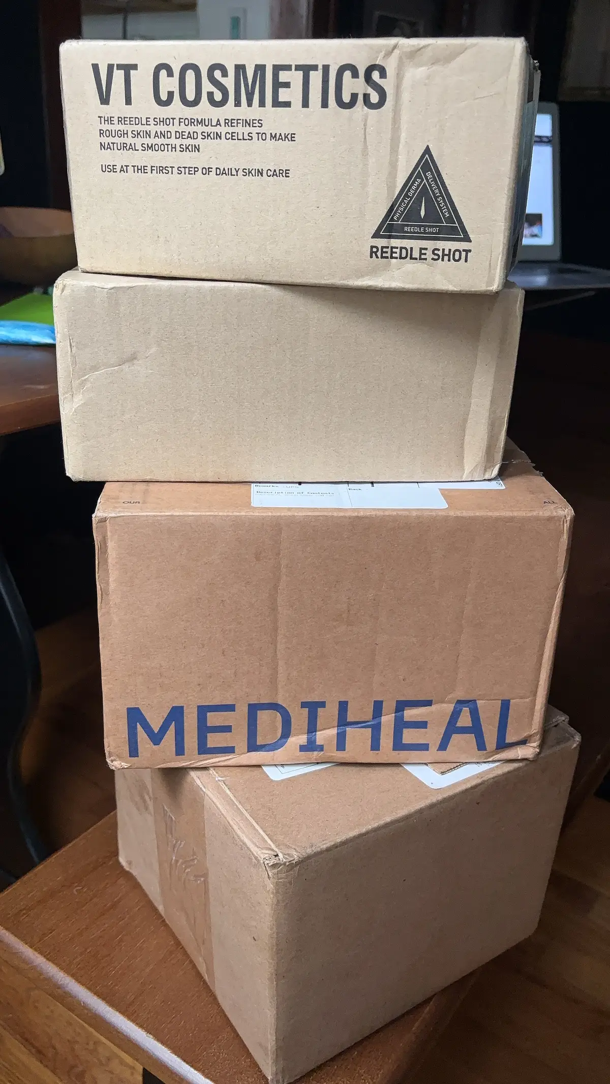 Thank you to God for really pushing me and giving me confidence. These packages fee like awards‼️✨💐🏆 @VT Cosmetics US @MEDIHEAL @Abib Cosmetics @Madeca21_global  #etherealskingarden #esthetician #kbeauty #skincare #microinfluencer #skin 