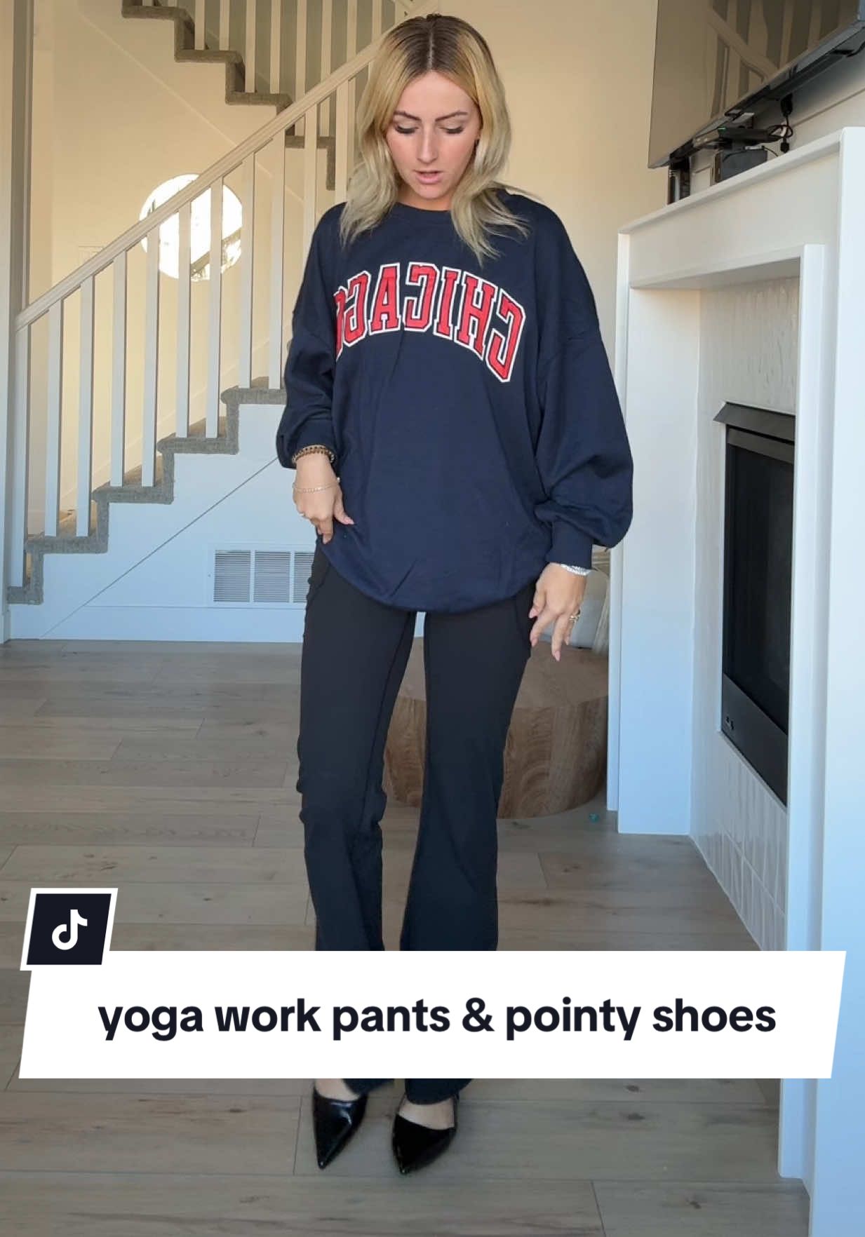 work shoes & yoga x work pants 🤩🤌🏼✨ #workshoes #fashionfinds #workpants #yogapants #tiktokshopcreatorpicks 