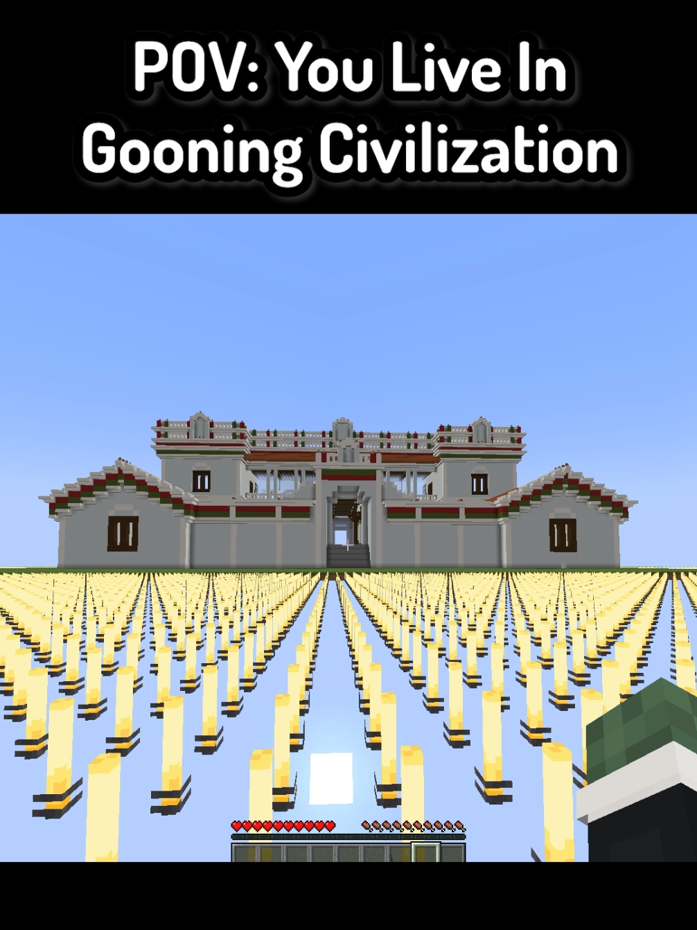 POV: You Live In Gooning Civilization In Minecraft ( FT: @yoi ) #Minecraft #funnymoments #mc #mcyt #minecraftmemes 