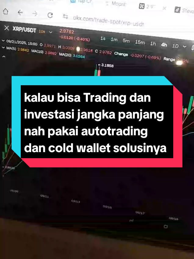 AUTOTRADE adalah sebuah SOFWARE/AI yang dapat membantu  kita untuk melakukan TRADING/PERDAGANGAN di MARKET CRYPTO secara SPOT, kenapa harus menggunakan AUTOTRADE ?? karena :  1, AMAN :  uang kita berada di rekening crypto pribadi kita masing2, yg kita simpan sendiri di BINANCE,OKX atau di TOKOCRYPTO dan uang kita tersebut tidak pernah keluar dari rekening kita tsbt, kecuali kita sendiri yg mengeluarkan nya atau kita ambil. 2, LEGAL :  legalitas AUTOTRADE sdh lengkap dari BAPEPPTI Dan OJK dibawah pengawasan departemen PERDAGANGAN,Bahkan legalitas nya  NO1 yg LEGAL di INDONESIA. 3, AUTOPILOT : yg melakukan transaksi trading/perdagangan nya semua dilakukan oleh AUTOTRADE ( AI yg sangat cerdas ) secara AUTOPILOT, kita tidak perlu ngapa2in, kita hanya liat2 saja, itupun kalau kita mau. 4, PROFITABLE : PROFIT KONSISTEN tanpa RUGI, kenapa bisa tanpa rugi karena AUTOTRADE sistem nya tidak akan pernah MENJUAL pada saat harga lagi TURUN tapi justru MEMBELI dan akan MENJUAL pada saat harga NAIK, jadi BELI pada saat harga TURUN/MURAH lalu MENJUAL pada saat harga NAIK/MAHAL. NOTE : semua transaksi dilakukan di BINANCE,OKX,TOKOCRYPTO kita masing2, secara AUTOPILOT dan hanya di market SPOT, tidak bisa dimarket FUTURE. ingat !! Jangan salah ambil keputusan, karena keputusan anda menentukan masa depan anda. jangan pernah skeptisisme dan takut dengan hal baru ibaratnya sama la kalian ini nggak percaya dengan internet di jaman 1980an jangan pernah skeptisisme dan takut tentang crypto dan a.i(robot) karena bisnis pasar keuangan dan bisnis robot nggak akan mati nah kebetulan saya punya komunitas dan peluang bisnisnya mau informasi tentang a.i autotrade moonbot 100% tools murni yang bisa membantu kelola di industri keuangan digital(cryptocurrency) dan biar bantu mental,batin dan kesehatan kalian terjaga dari pada terus2an main manual Saya akan mengajarkan Anda cara menggunakan AUTOTRADE hingga Anda profit secara KONSISTEN setiap hari! Saya TIDAK menjual kelas ataupun signal, agar Anda dapat belajar dengan serius dan komitment,tulus,mau memperbaiki ekonomi *finansialnya dan siap bayar harga cukup traktir saya SEGELAS KOPI!! Klik Support di Bawah (untuk traktir saya minum kopi) Pasti Jumlah (Qty): 1 Jika Quantity (Qty) belum 1, Edit... Anda akan mendapatkan: 1. Video penjelasan detail Autotrade 2. Autotrading Live Zoom Private Mentoring (setiap hari selasa) 3. Bergabunglah dengan Grup komunitas Autotrade  4. Akses bertanya sedetail dan selengkap lengkapnya terkait Auto Trading  Syaratnya Wajib di baca= 1.bukan pengacara(pengangguran banyak acara) 2.BukanAnak sekolah 3.bukan Anak kuliahan 4.bukan pekerja magang 5.Wajib punya mindset investor bukan instan(penjudi) 6.kalau tidak siap keluar modal untuk beli Informasi seharga bensin mobil pertalite dan Gak bisa keluar buat beli Informasi seharga bensin pertalite apalagi untuk bangun bisnis dan berinvestasi jangan ikut private mentoring ini  7.Punya respect,attitude dan sikap yang baik dan punya kesan yang baik mau mendengarkan informasi dan peluangnya  tapi ingat=jaga money management selalu ya jangan serakah disaat hijau2(harga naik) pasti akan selalu ada koreksi gila2an*harga turun jangan pernah punya pemikiran pengen dapat uang secara cepat*instan dan jangan tamak dan serakah akan uang ya#financialliteracy #financialeducation #autotrading #tiktoklive #livehighlights 