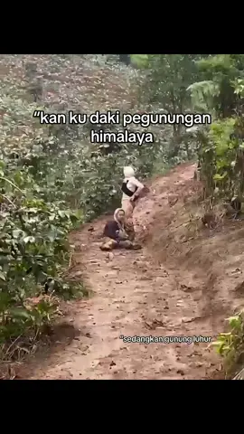 mana yg katanya landai!! #gunungluhur #fypシ゚ #trending 