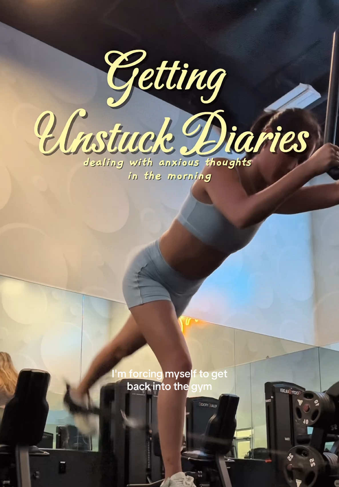 i’m making the effort to move my body first thing in the morning before my mind spirals into all the negative thoughts that normally paralyze me and it’s actually been sooo helpful #gettingunstuck #anxiety #postbreakup #morningroutine #HealingJourney 
