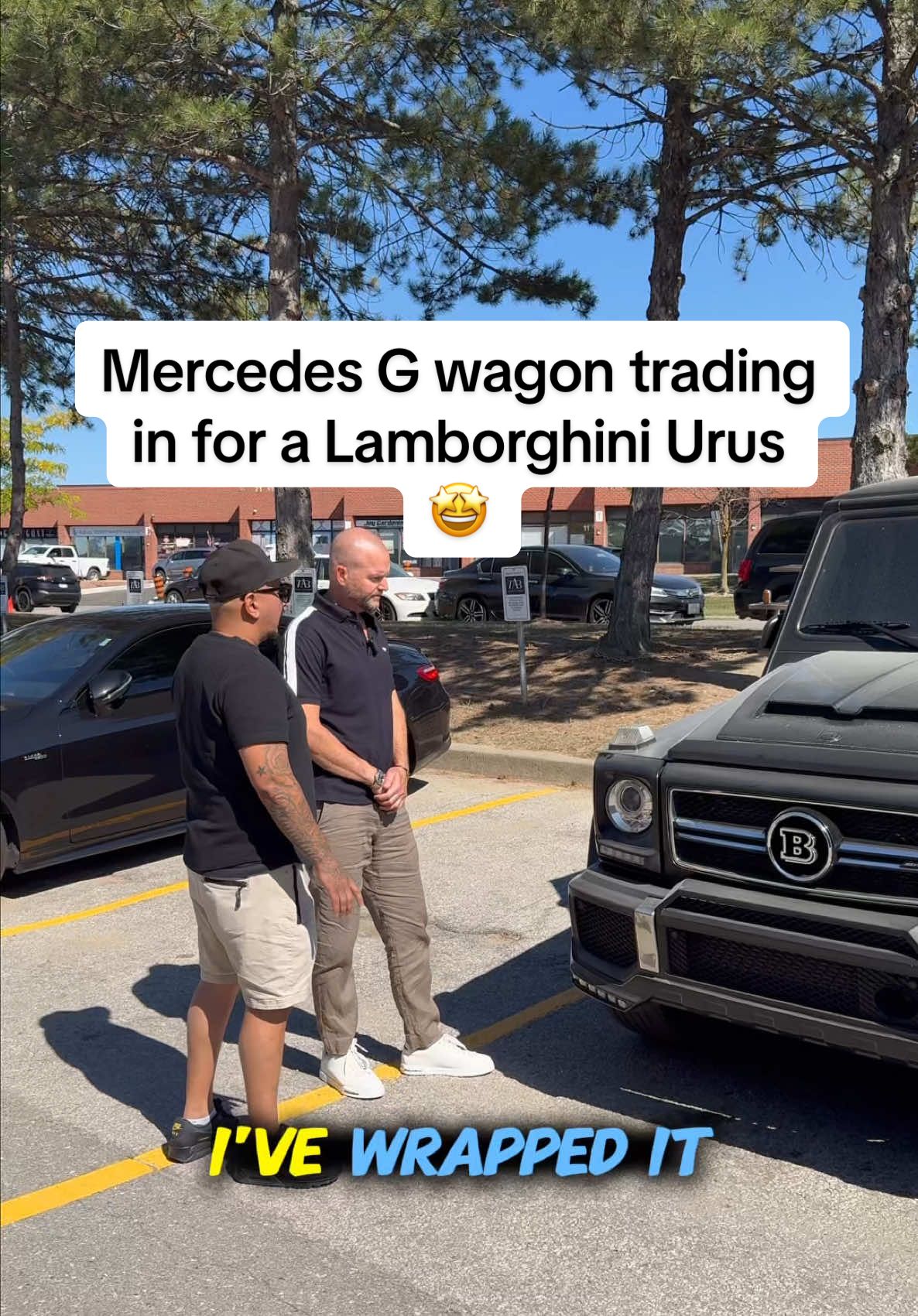 Mercedes G Wagon trading in for a Lamborghini Urus 🤩