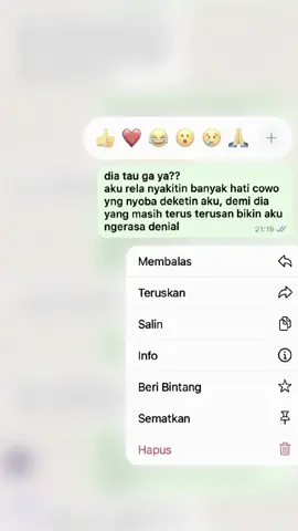 tau ga ya? #chatwa #sad #foryoupage #xybca #gamon 