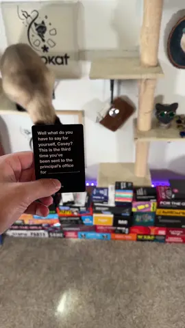 Not much different than school lunch tho. #cat #bap #fyp #oof #cardsagainsthumanity 