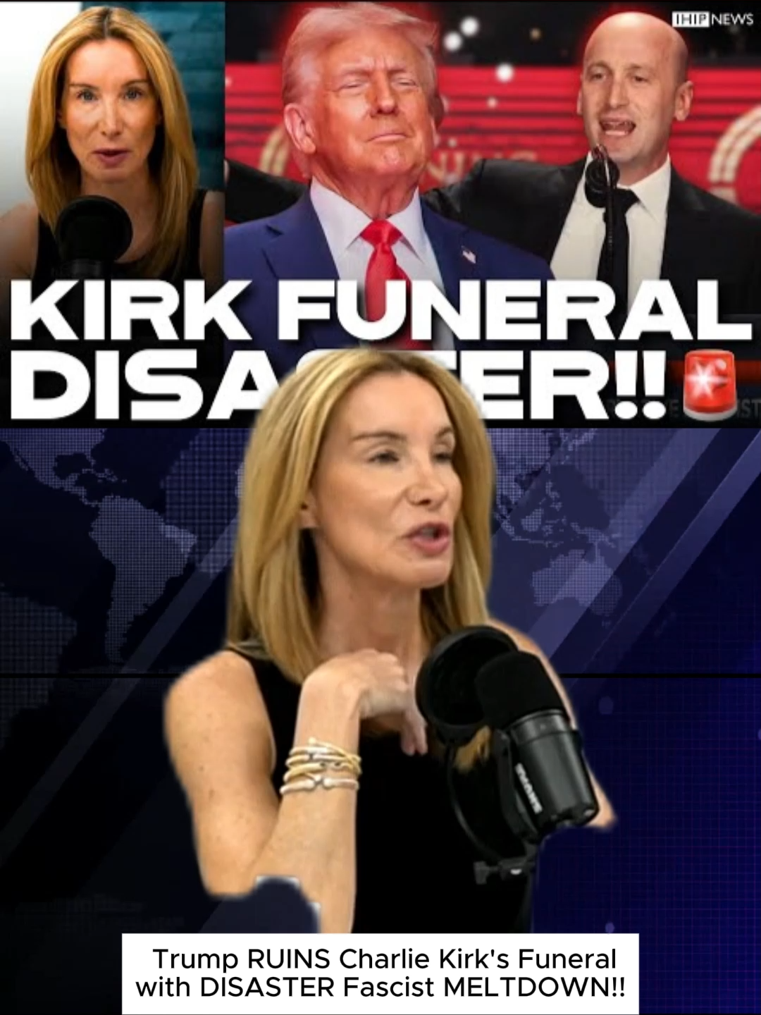 Trump RUINS Charlie Kirk's Funeral with DISASTER Fascist MELTDOWN!! #IveHadIt #IHIPnews #donaldtrump #CharlieKirk #US #American #News