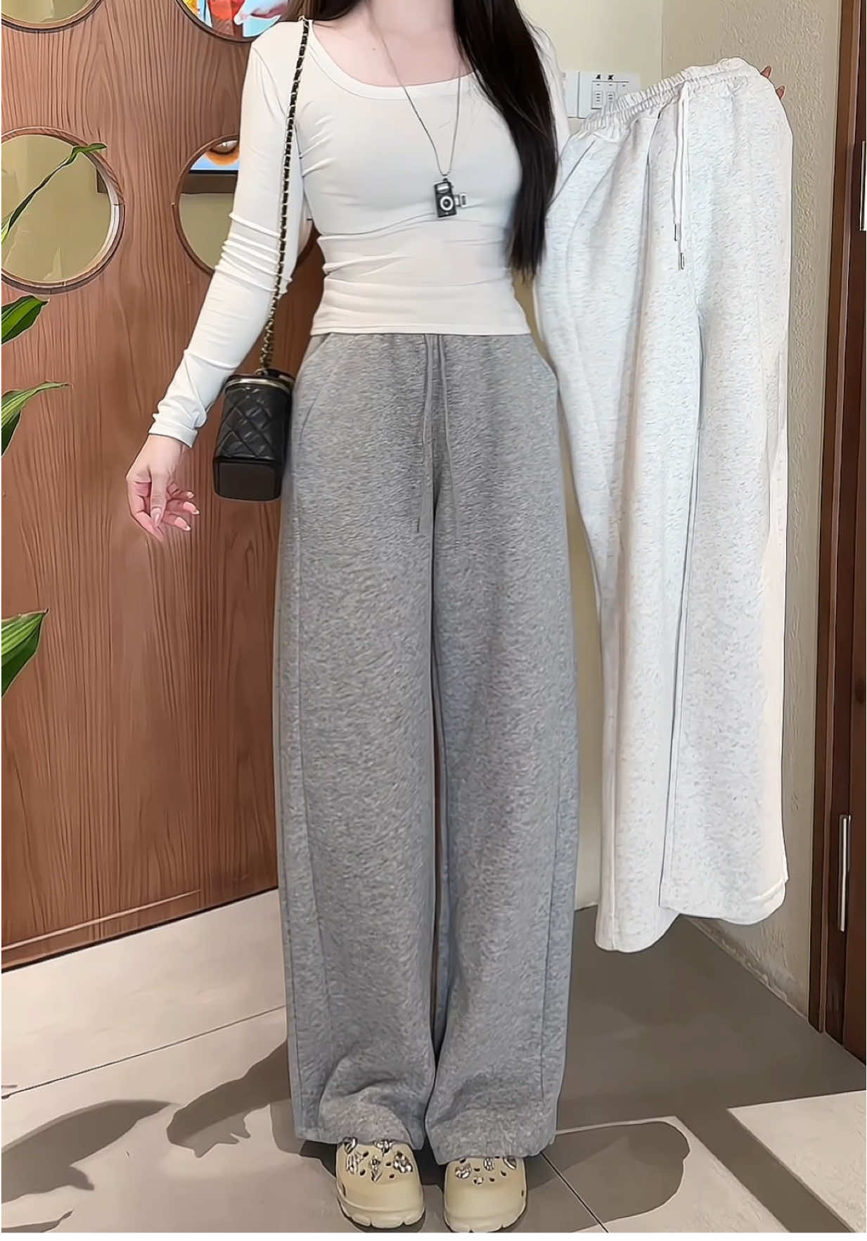 Quần suông nỉ 2 da đẹp siu hot  #quan  #quansuong #quansuongnu #quansuongongrong #quansuongni