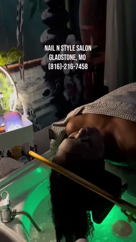 🍁 Autumn leaves & scalp relief 🍂 Treat yourself to a Japanese Head Spa reset ✨ Call (816)-216-7458 to book now! #nailnstylesalon #japaneseheadspa #kansascity #spa #HeadSpa 