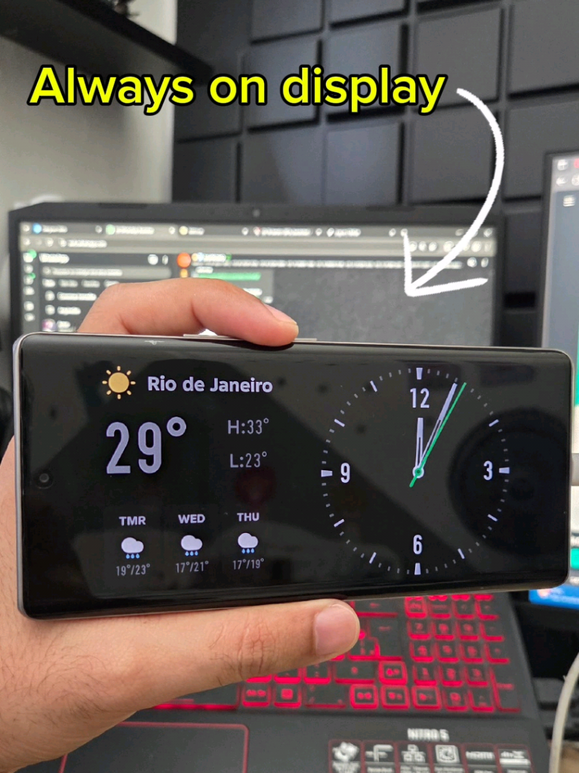 Always On display | Infinix Note 50s 5G. @Infinix Brasil  . #InfinixBRKOC #NOTE50S5G #infinix 