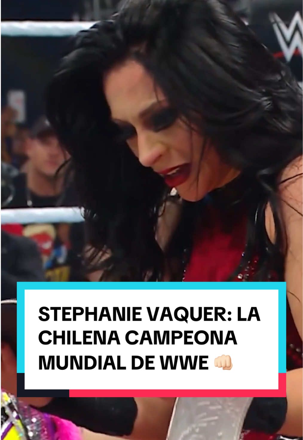 🇨🇱👊🏻 Stephanie Vaquer: La niña de San Fernando que dejó todo para ser campeona mundial de WWE. Gracias @Stephanie Vaquer por cumplir el sueño de todo niño que se ilusionó con ver a un compatriota triunfando en el wrestling. #WWE #stephanievaquer #chile #wrestling #luchalibre 