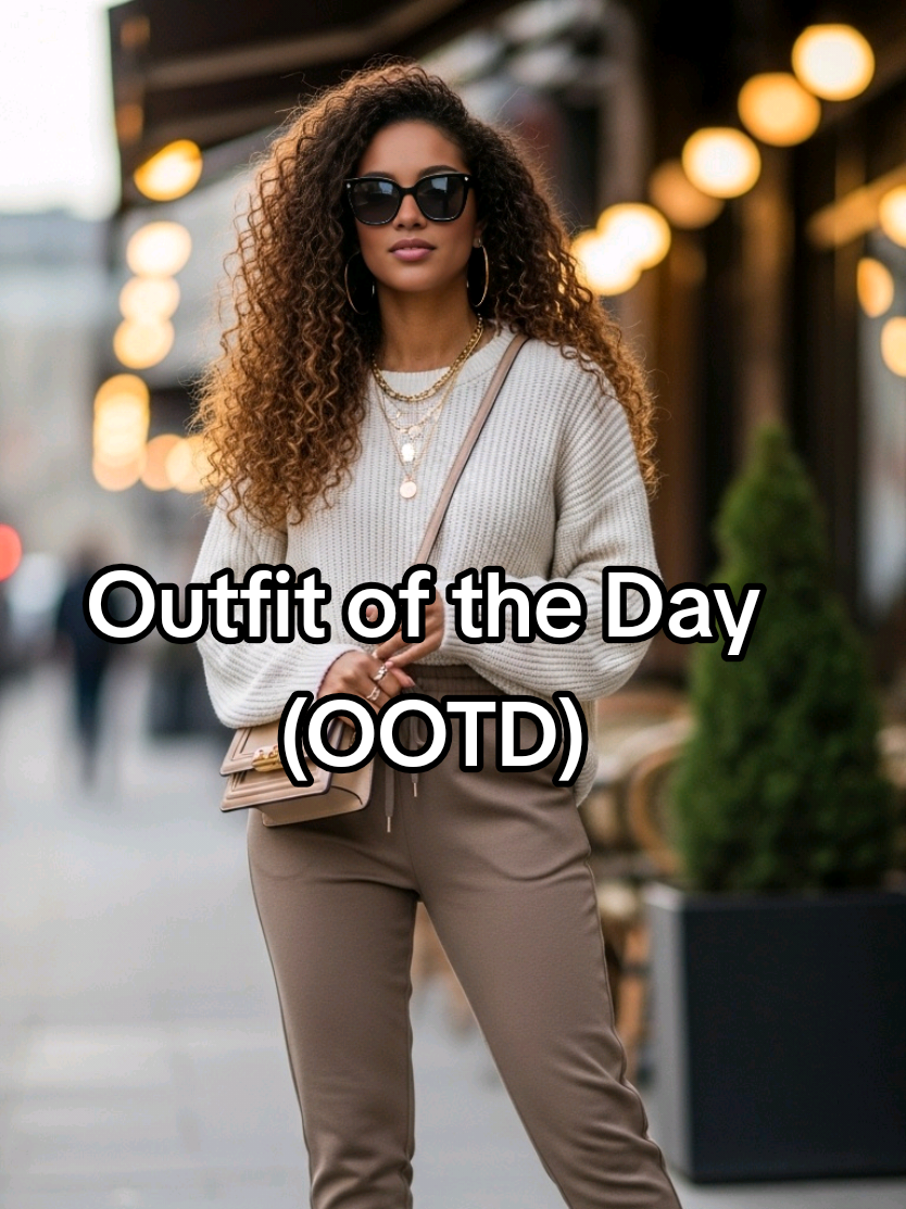 Street style but make it cozy ✨ Ava Rae serving fall chic in neutrals 🤎 Would you rock this look?#OOTD #fallstyle #streetwearfashion #chicandcozy #neutraloutfit 