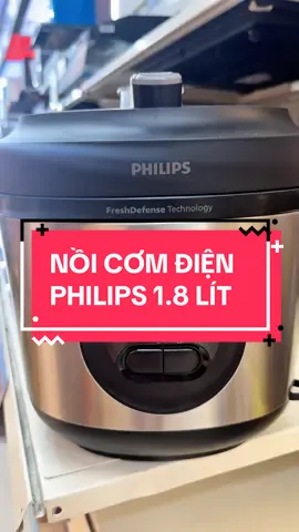 Nồi Cơm Điện Philips 1.8 lít #giadungtienich #giadung #giadungthongminh #philips #noicomdien 