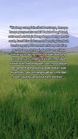 kewarasanlah yg paling utama #keluarga #keluargabahagia #anaksatu 