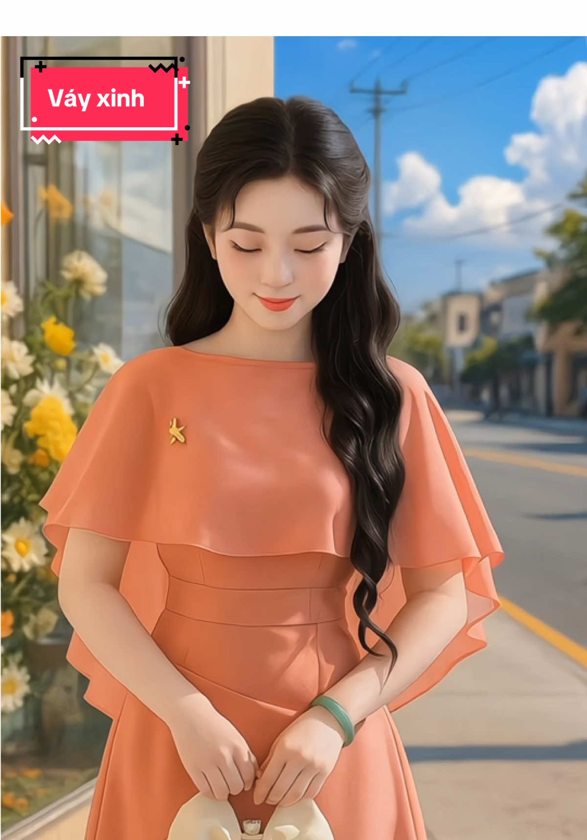 Váy xinh mặc đẹp #hangshoping #viral #xuhuongtiktok #quanao #vay #vayxinh