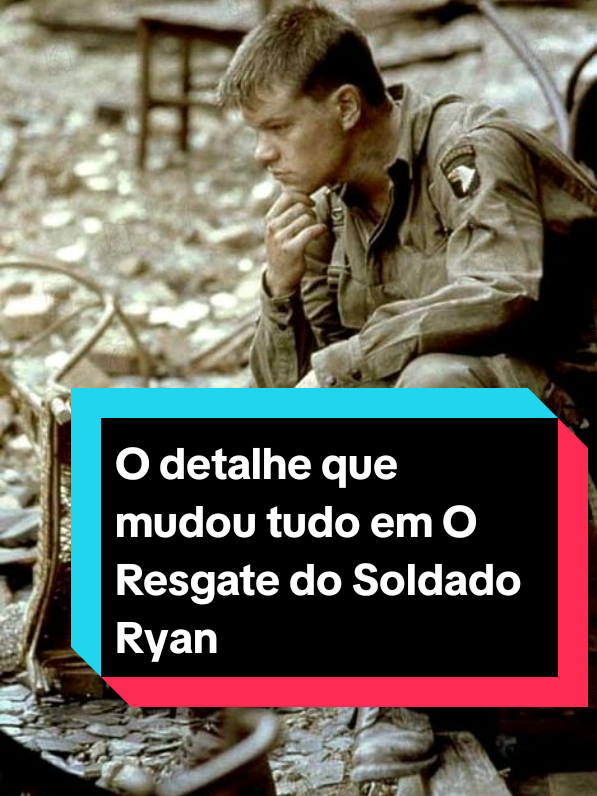O detalhe que mudou tudo em O Resgate do Soldado Ryan #filme #oresgatedosoldadoryan #cinema #curiosidades 