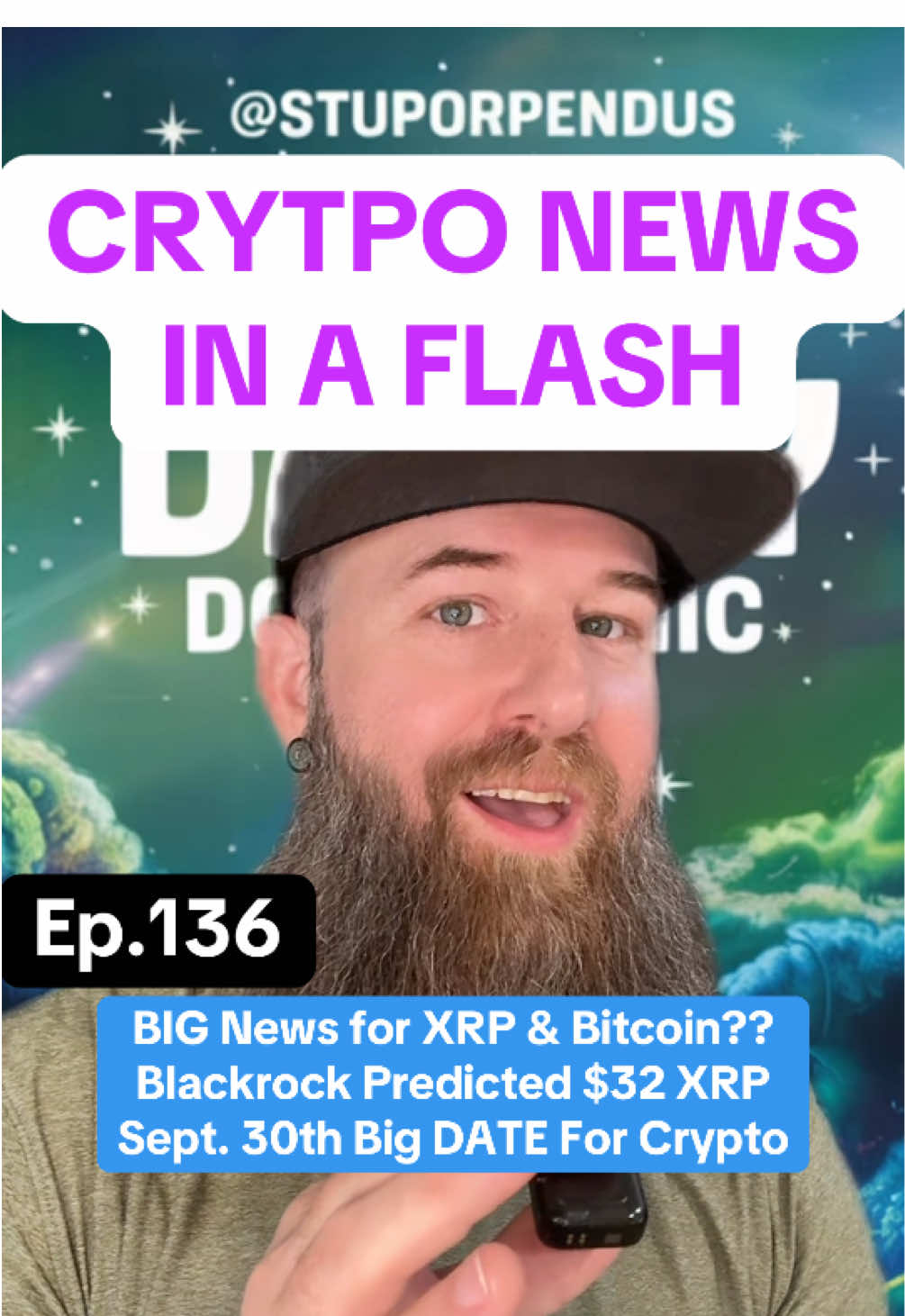 09/22/2025  👀 Big hints: “HUGE week” ahead for Bitcoin & XRP (esp. Tuesday + CA politics) 📈 BlackRock once valued XRP at $32 🗓️ Sept. 30: Fed ends paper checks + XRPL validator deadline 🔥 Oct. 15–25: 7 XRP ETF decisions #XRP #CryptoNews #CNF #XRParmy #xrpl 