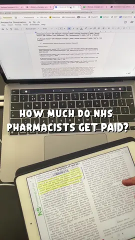 Want to know how much a NHS Hospitla pharmacist gets paid? #pharmacy #pharmacystudent #fyp #pharmacist 