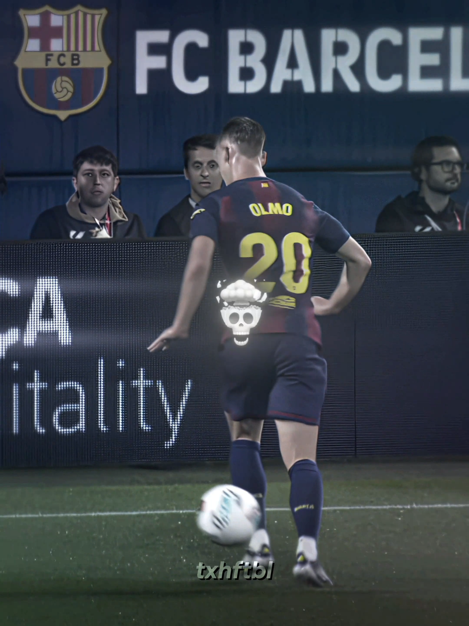 Olmo Assist🥶 | #blowthisupformenow #txhftbl #edit #aftereffect #fyp #viralvideos #quality #viscabarca #barcelona #trendingvideo #footballtiktok #olmo #assist