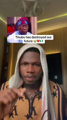 President Bola Ahmed Tinubu administration has drained the future of Nigerian youth. #wonda 