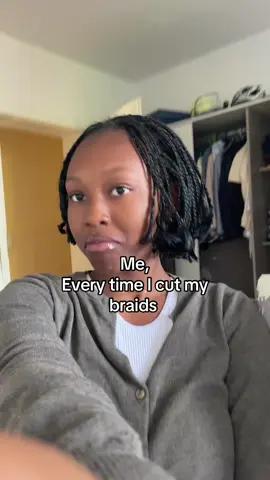nah cause should I get a bob next time???#fyp #relateable #braidsstyle #braidedbob #blackgirls 