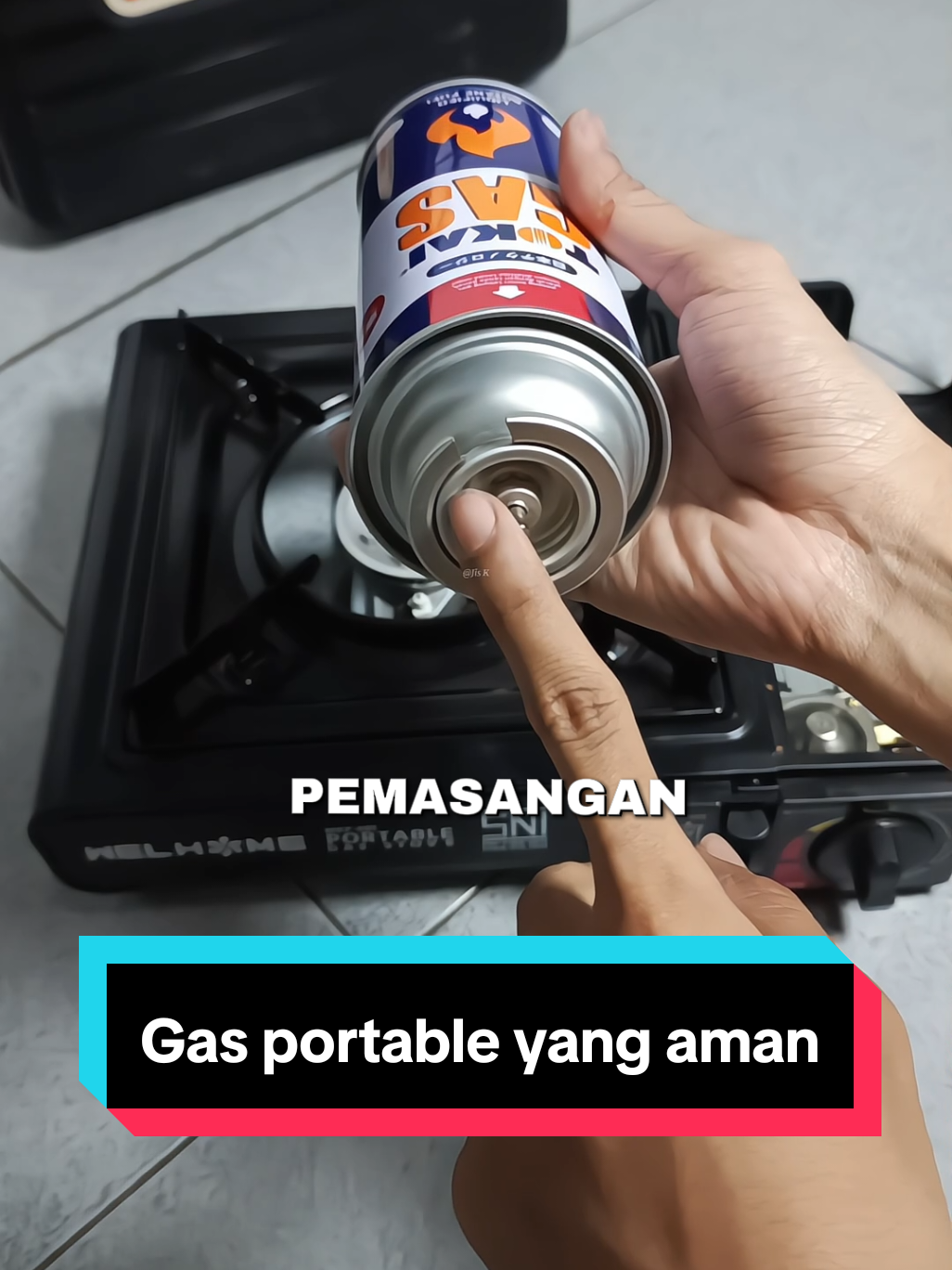 awass! jangan sampe terjadi pada kalian ya 😊 #komporportable #gasportable #komporgas #kompormini #welhome 
