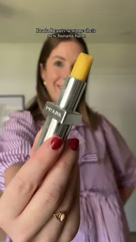 I’m bananas for @PradaBeauty banana balm 🍌 #PradaBeauty #GiftedByPradaBeauty #PradaBalm  #PradaBeautyBananaBalm @Sephora