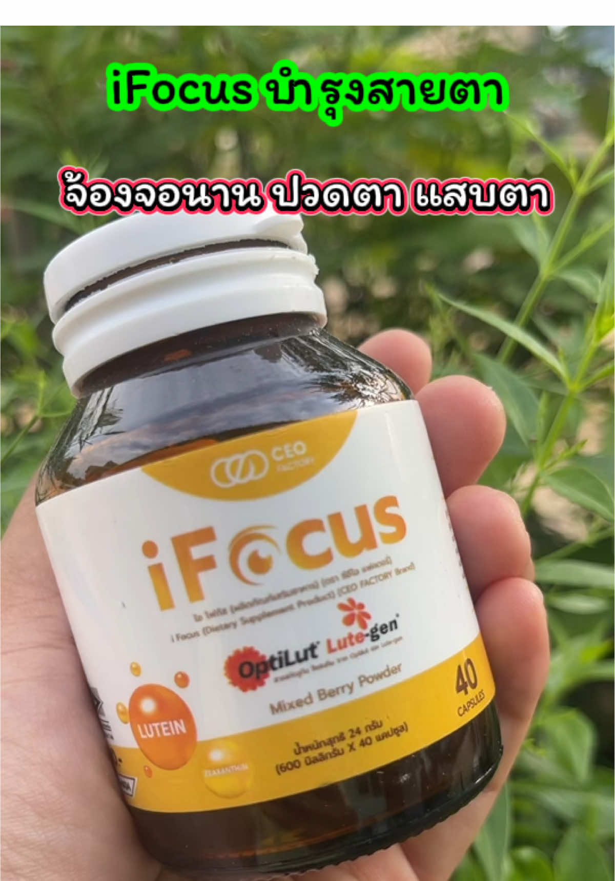 อาหารเสริมบำรุงสายตา #อาหารเสริมบํารุงสายตา #บํารุงสายตา #ดวงตา #จ้องจอนาน #แสบตา  @เจ้ฝนบอกพิกัด  @เจ้ฝนบอกพิกัด  @เจ้ฝนบอกพิกัด  