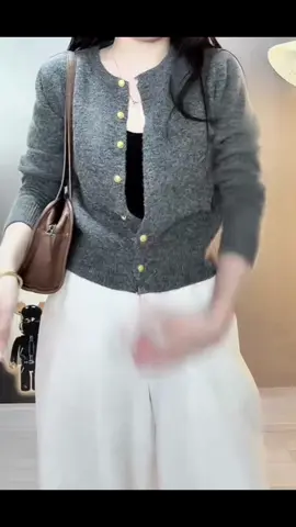 Deal mở bán] BJ Áo Len Cdg dài tay cúc đồng Hàng QC chuẩn TAG 